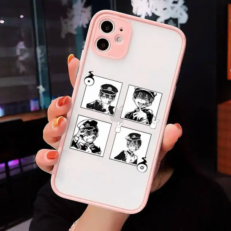 

Jamular Toilet Bound Hanako Kun Phone Cases Matte For iPhone 12 Mini 11 Pro XR XS Max 7 8 Plus X Hard PC Back Cover