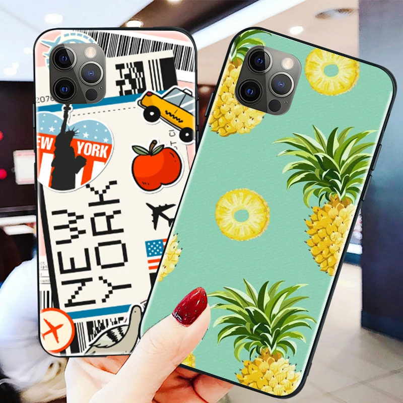 

Label Stamp Barcode Case For iPhone 6 6S 7 8 Plus X XS XS Max XR 11 11 Pro 12 12 Pro Max SE 2020 Starry Sky Case