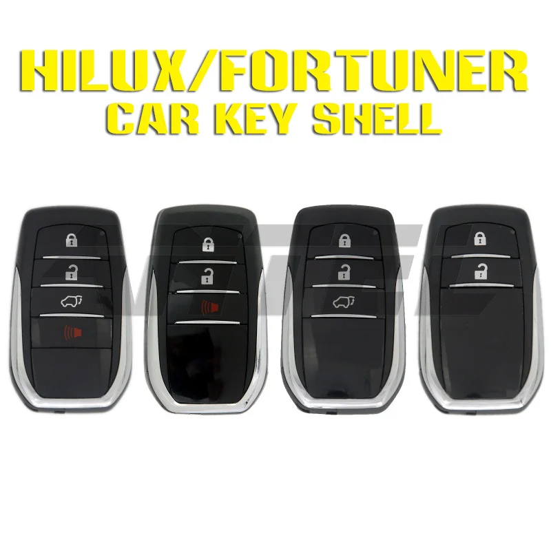 Чехол с дистанционным управлением и аварийным ключом для HILUX FORTUNER Toyota 2/2 + 1/3/4 |