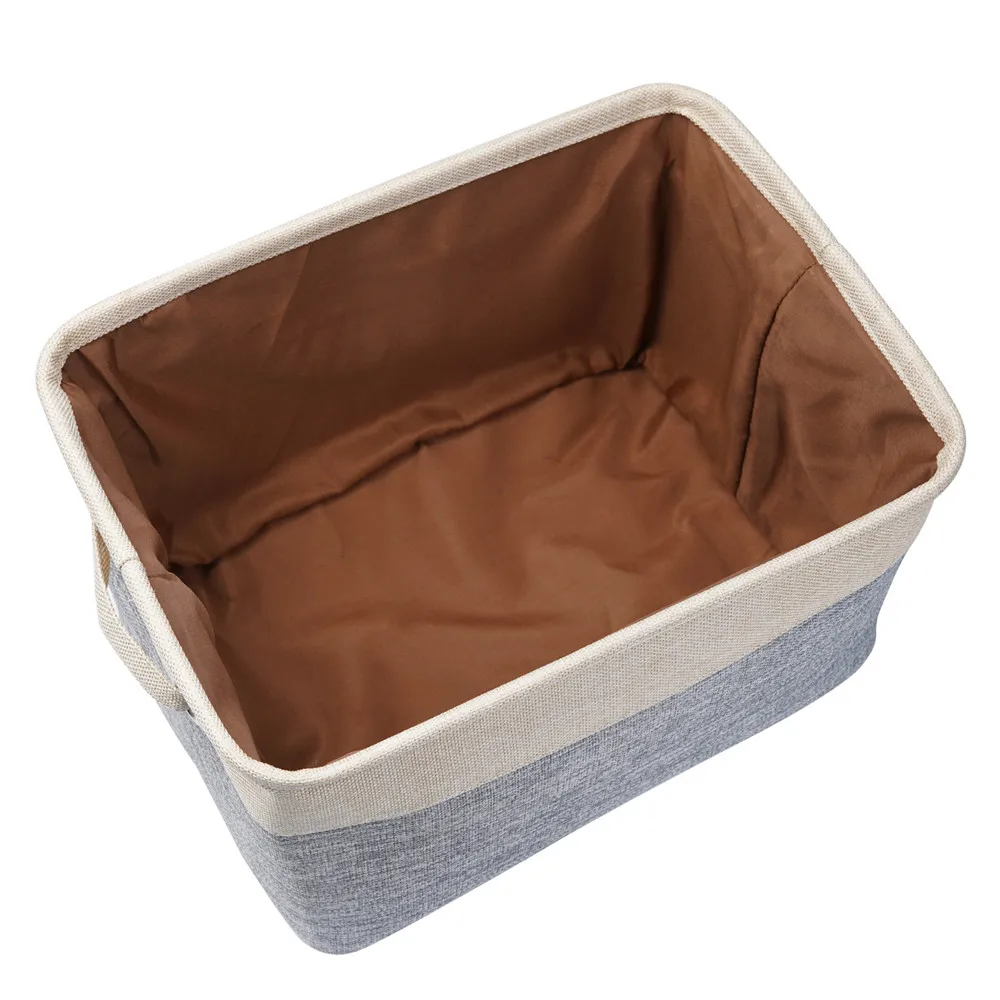 

Non Woven Fabric Storage Box with Lids Household Toy Snacks Sundries Organizer Storage Boxes Basket Cloth Storage Organizer Box