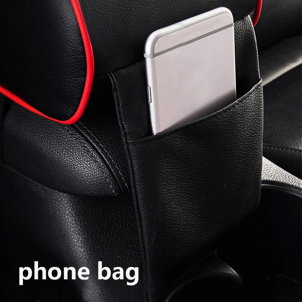 Car Armrest Box Mat Pad Memory Foam Cushion Center Console Pillow With Mobile Phone Holder Storage Bag | Автомобили и мотоциклы