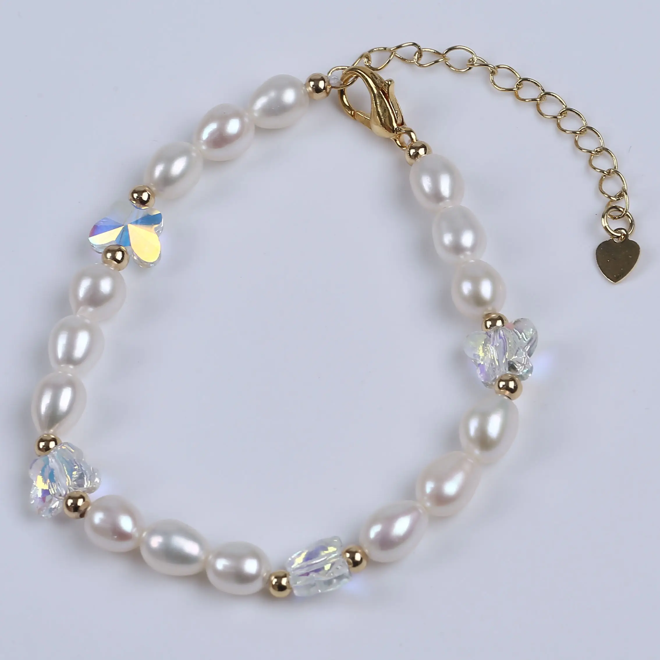 5-6 мм позолоченный крошечный рис натуральный пресноводный жемчуг искусственный