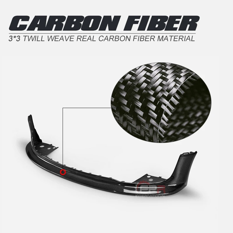 Комплект разделителей переднего бампера из углеродного волокна (лицевого) (для JCW