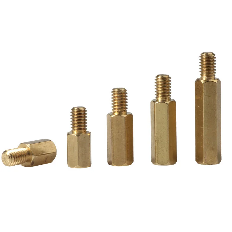 180pcs/set M2 M2.5 M3 Hex Head Brass Spacing Screws Threaded Pillar Pcb Computer Pc Motherboard Standoff Spacer Kit | Обустройство
