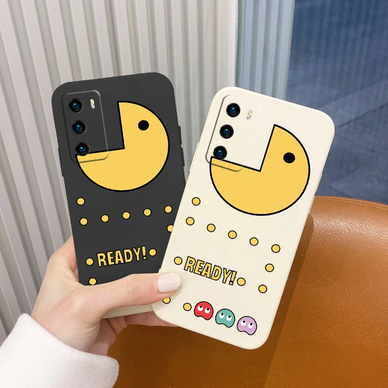 

Funny Pattern Silicone Case For Huawei P40 P30 P20 Pro Lite Mate 40 30 20 Pro Lite P Smart 2021 Y7A Shockproof Soft Phone Cover