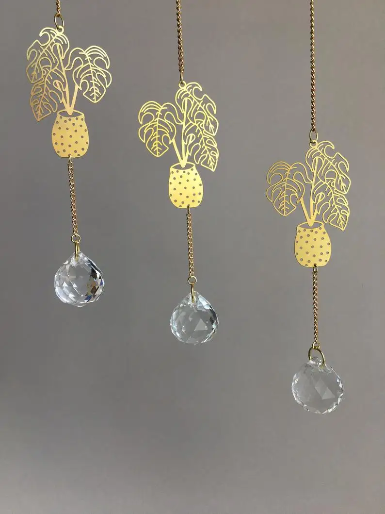 Ловец Солнца автомобильный подвеска для зеркала заднего вида вешалка растений