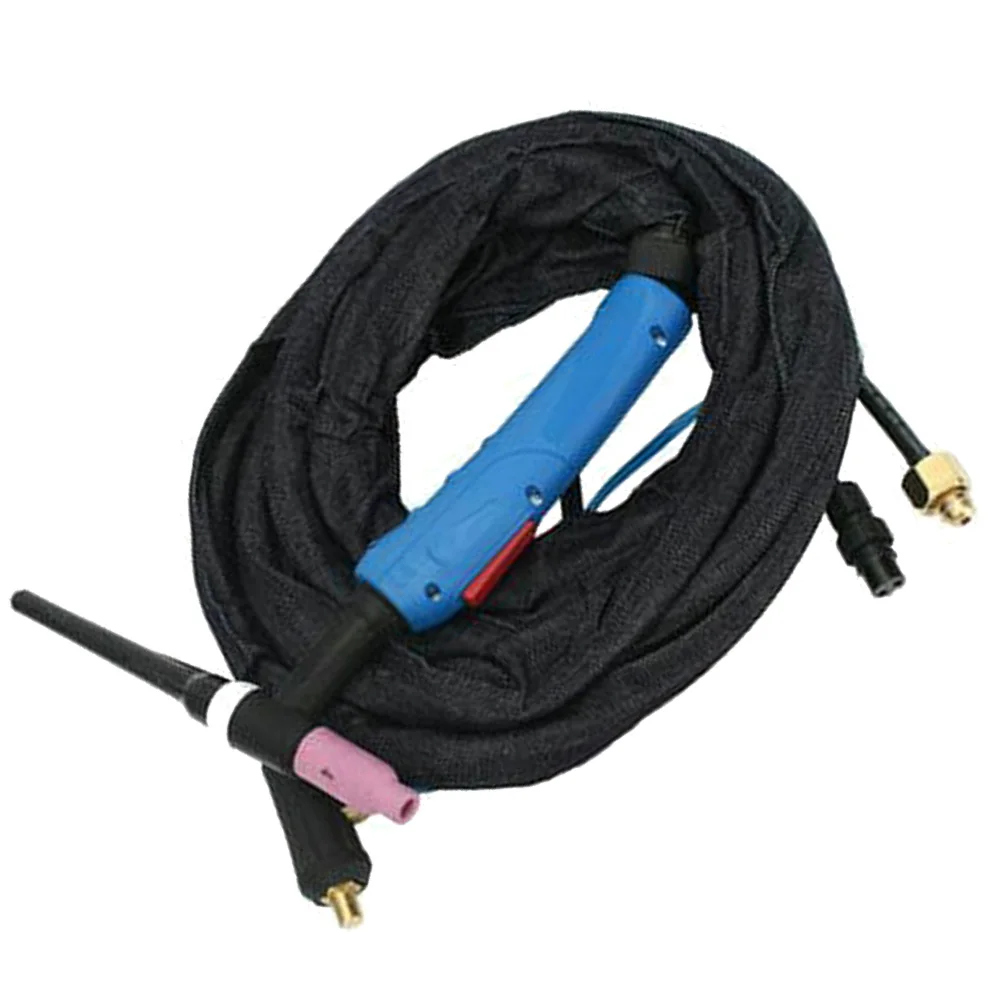 WP-17V TIG Torch Argon Arc Welding Kit 12 Foot Air Cool Gold Electrode Clip Flexible Machine | Инструменты