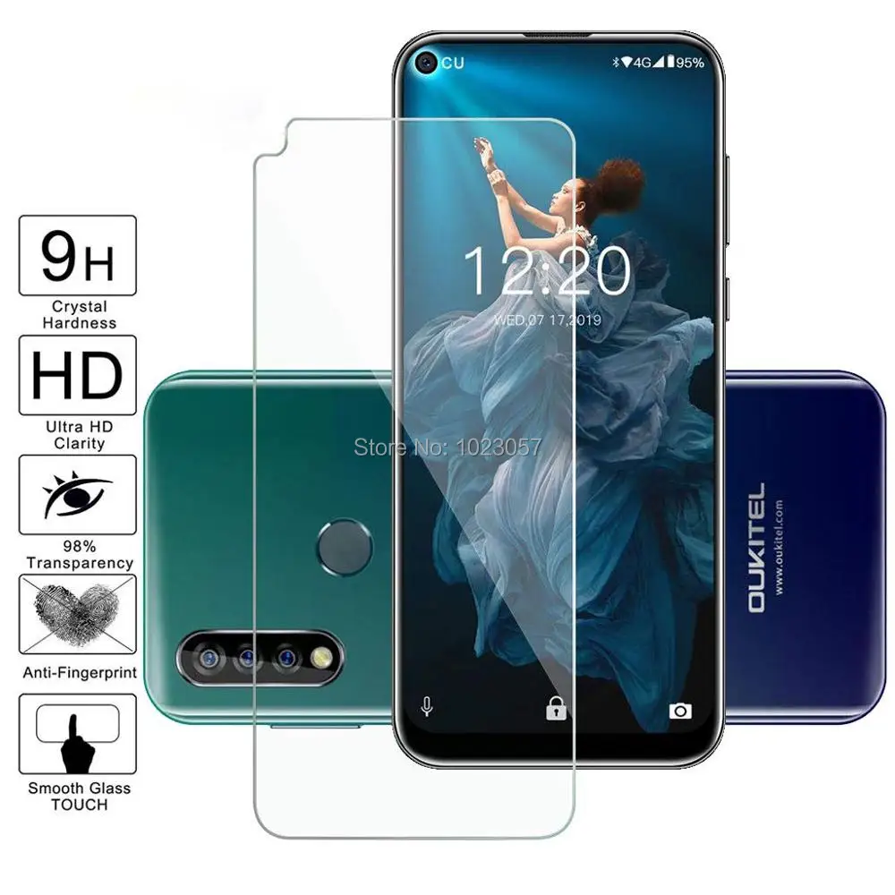 Для Oukitel C17 Pro защита экрана 9H закаленное стекло для пленка телефона Pro|Защитные