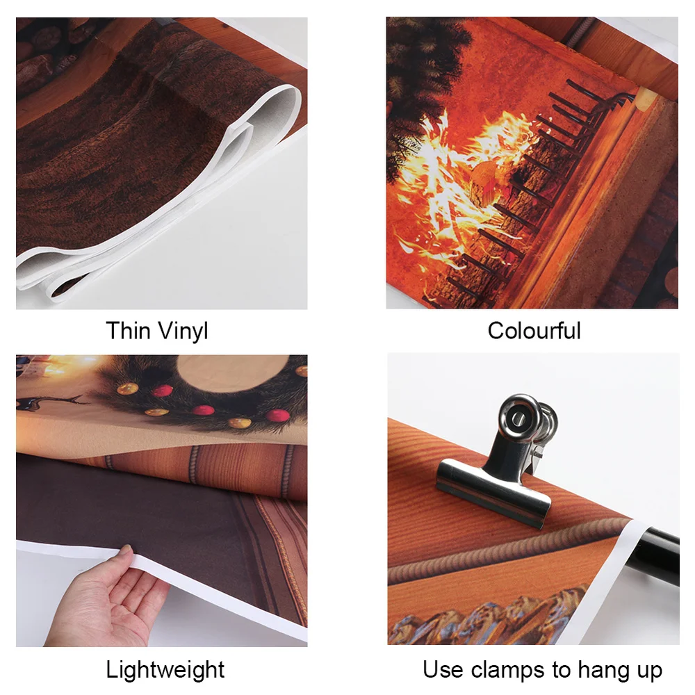 7x5ft фотография рождественской елки фон камин фото сельский дом деревянная кабина