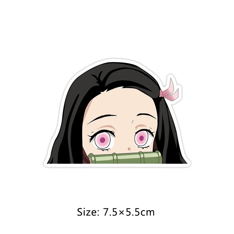 Комические наклейки для детей с рисунком из аниме камадо Nezuko Одна деталь