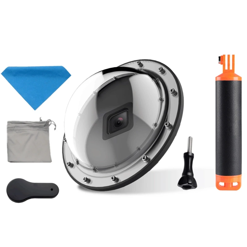 6 дюймов e Port объектив для Gopro Hero7 Black/Hero6/Hero5/Hero(2018) Водонепроницаемый Корпус чехол с