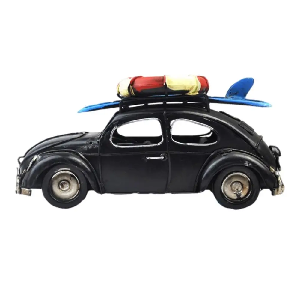

Handmade Iron Car Model Handcrafted Collections Collectible Vehicle Easter Christmas Desktop Decoration Antique Decor Vintag