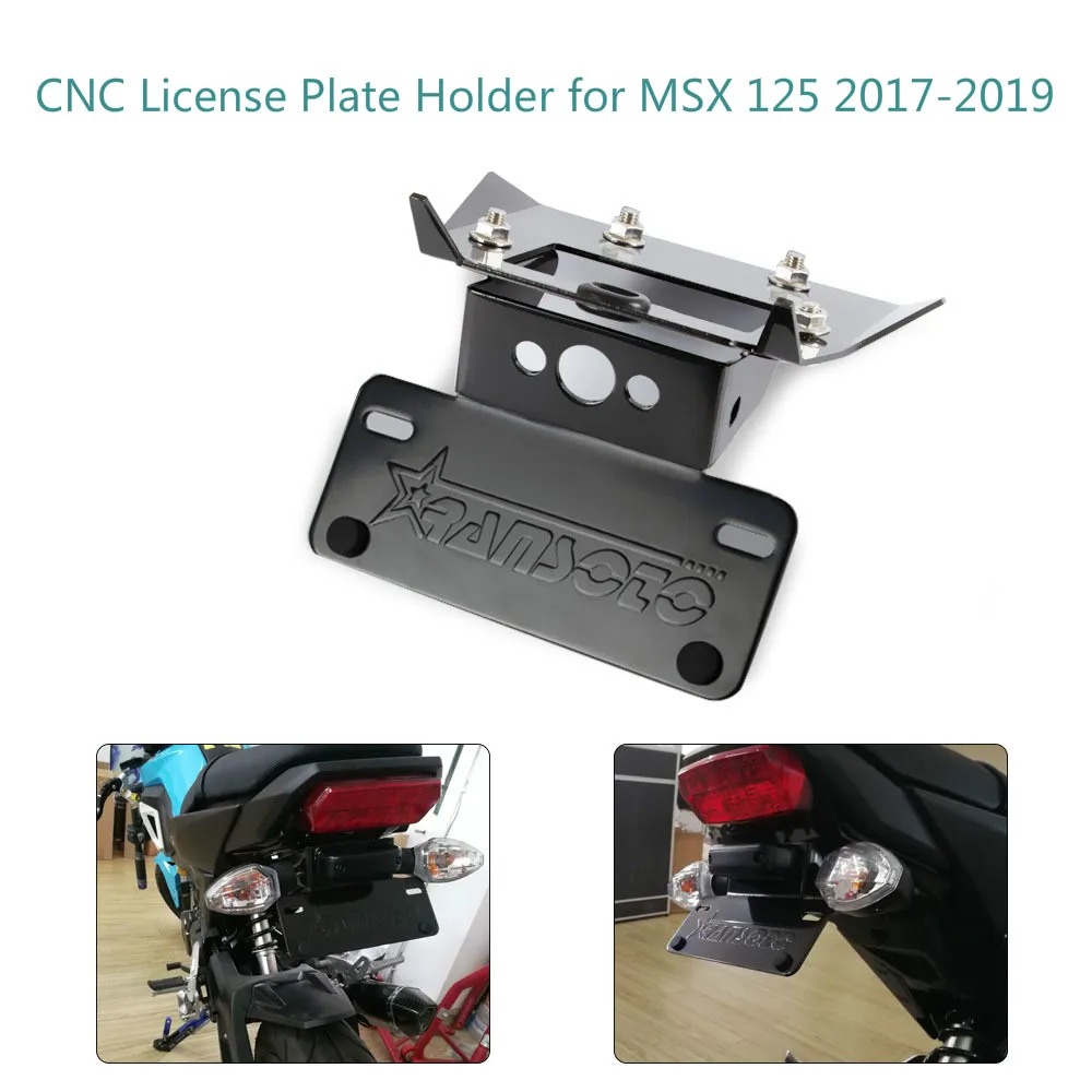 BAFIRE CNC мотоцикл Fender Eliminator номерной знак рамка Кронштейн Держатель для Honda Grom 125 MSX125