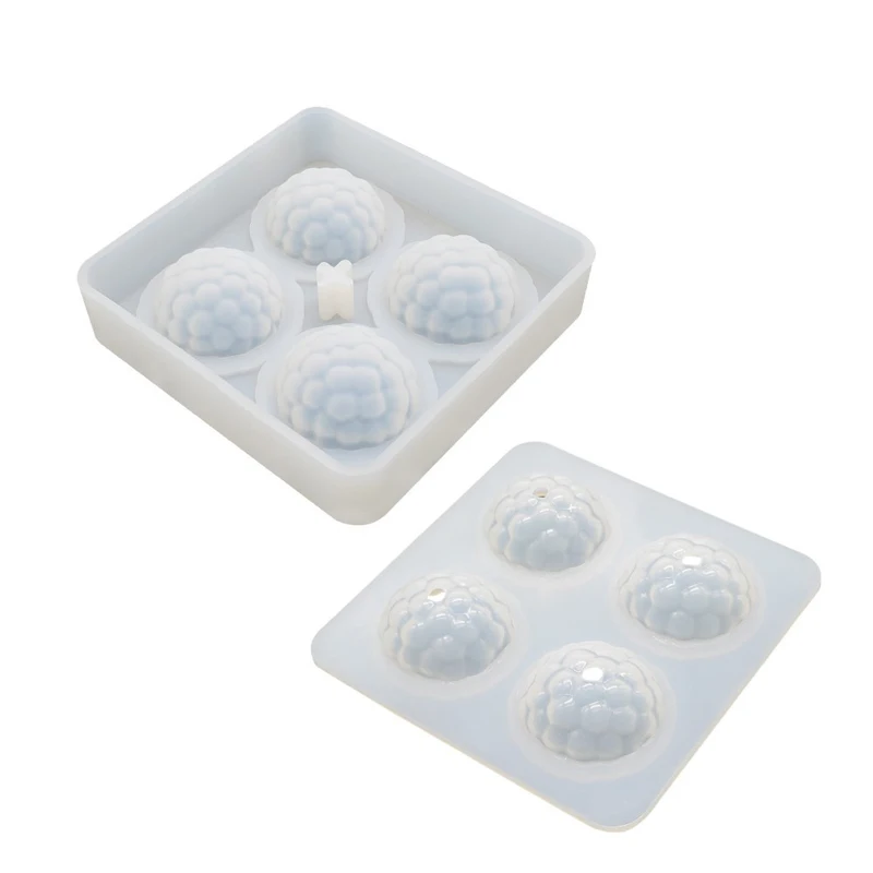 

Kitchen Bakeware Art Sugarcraft Decorating Tools 3D Raspberry Blueberry Cake Mold Silicone Mold for DIY Baking Dessert Mousse