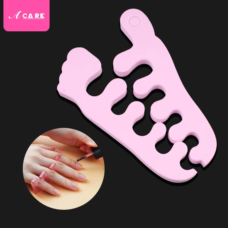 

Nail Art Toes Separators Fingers Random Color Soft Sponge UV Gel Polish Beauty Manicure Pedicure Tools