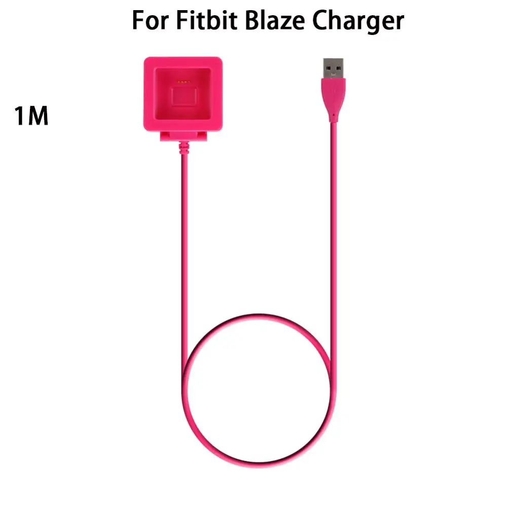 For Fitbit Blaze Сменное USB зарядное устройство для Fitbit зарядки смарт-браслет usb зарядный кабель для fitbit versa, ремешок 2/versa браслет адаптер - Цвет: For Fitbit Blaze