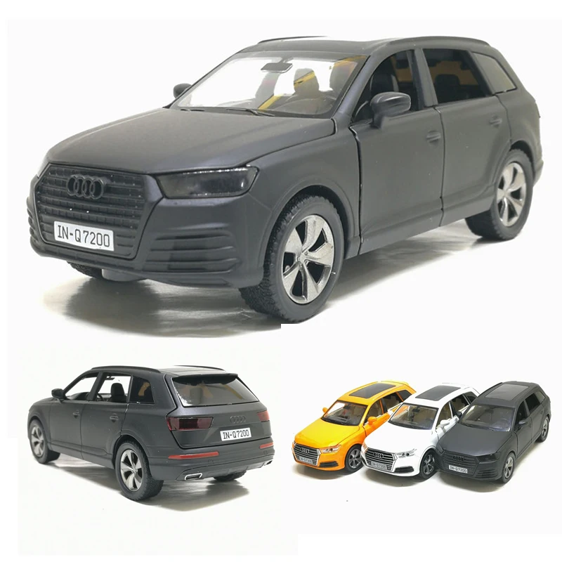 Новинка высокая симуляция 1:32 Audi Q7 внедорожник сплав модель автомобиля литье под