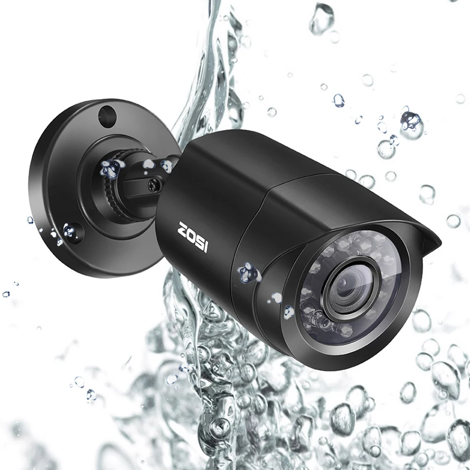 ZOSI 8CH CCTV система 1080N HDMI TVI CCTV DVR 8 шт 720P уличная инфракрасная камера видеонаблюдения 1280 TVL камера система видеонаблюдения