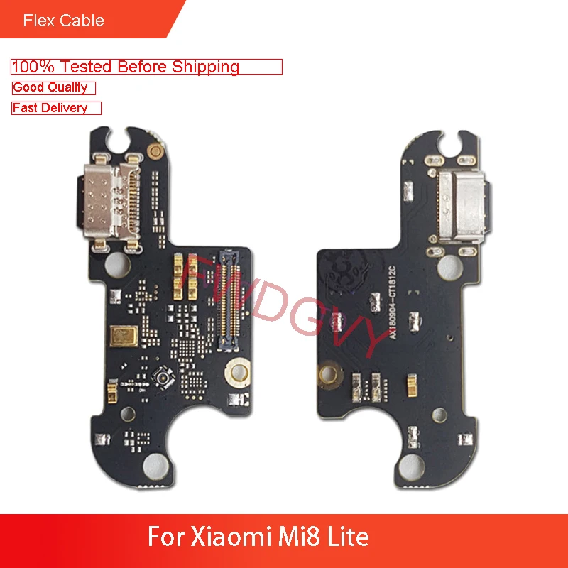 Замена для Xiaomi Mi8 Lite USB зарядная док станция подключение зарядный гибкий кабель