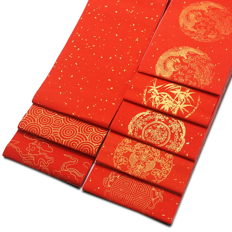 Китайская рисовая бумага 20 листов Xuan s для китайского весеннего фестиваля Couplets