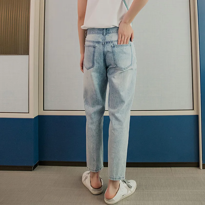 IEFB/мужская одежда Свободные повседневные брюки до щиколотки для мужчин 2020