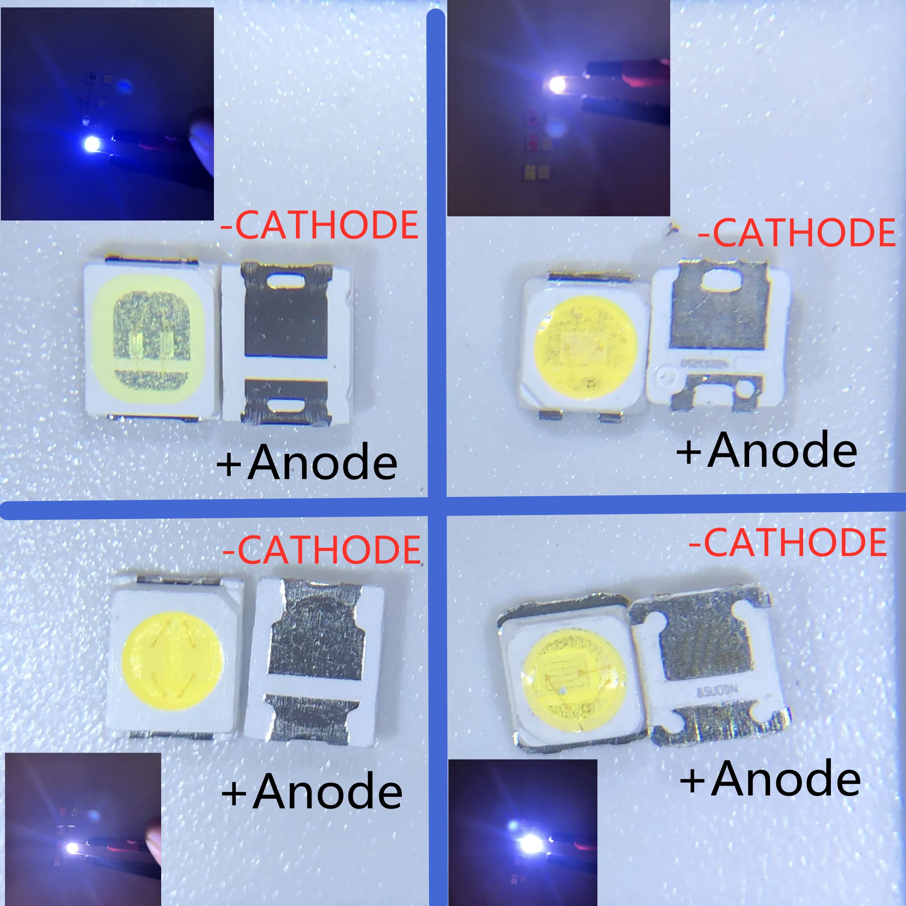 Флип чип со светодиодной подсветкой 2828 LED 1 5 Вт 3 в 3228 SPBWH1322S1KVC1BIB холодный белый