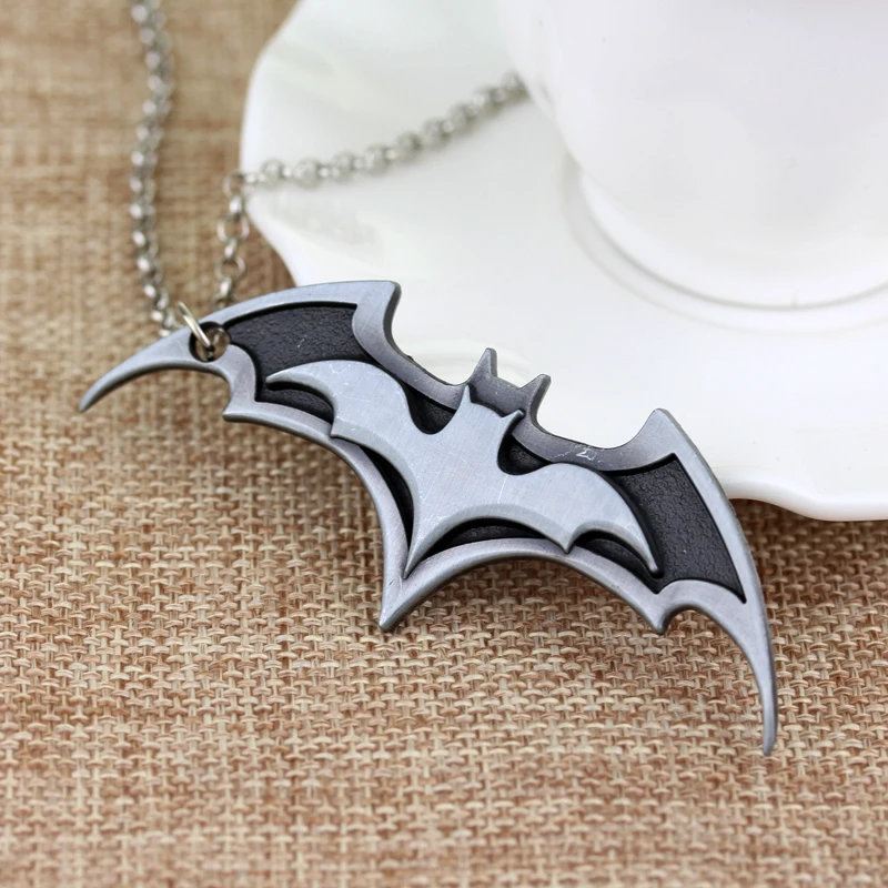 silver DC Comics мститель Фильм Супермен брелок с Бэтменом брелок Porte clef брелок подарок для мужчин и женщин Сувенирный брелок для ключей - Цвет: silver