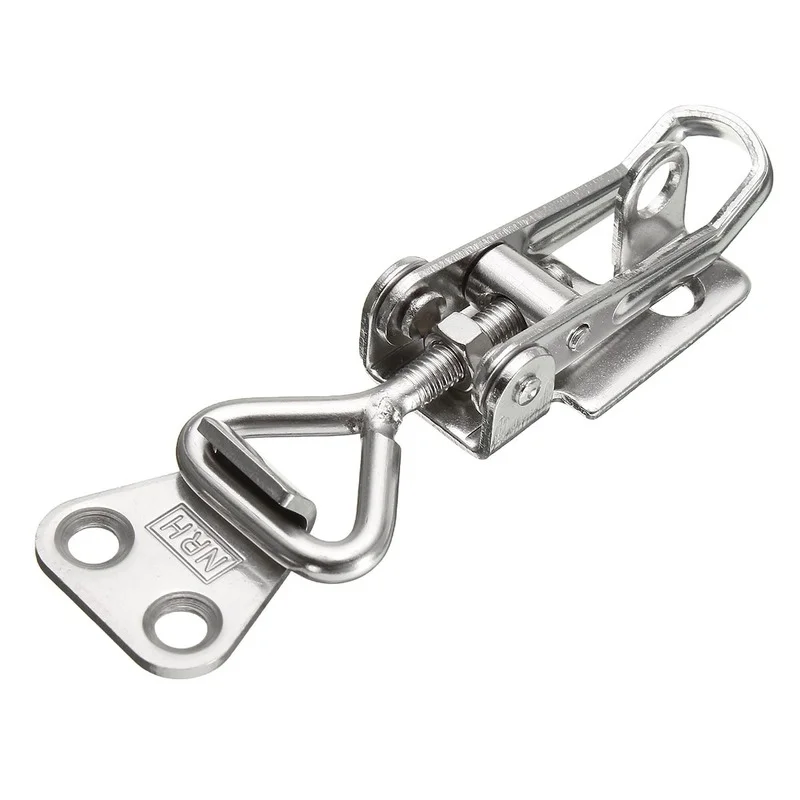 SUS 304 stainless steel adjustable locking Spring Loaded Toggle Case Box Chest Trunk Latch Catches Hasp Durable Stainless Steel |