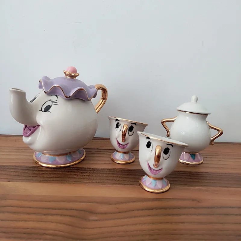 Мультфильм Красота и с рисунком из мультфильма Красавица Чудовище Чай горшок