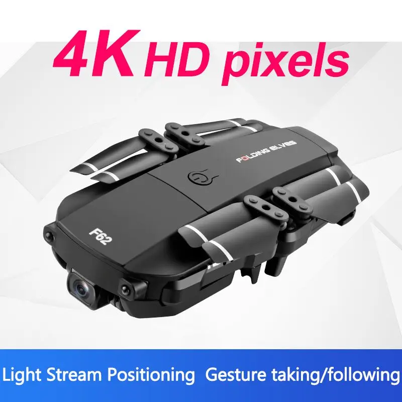 F62 2 4G wifi 0.3MP/4K 19MP HD широкоугольная камера RC Дроны с камерой Hd Mavic Pro Phantom 4 Mi Drone|Рамы