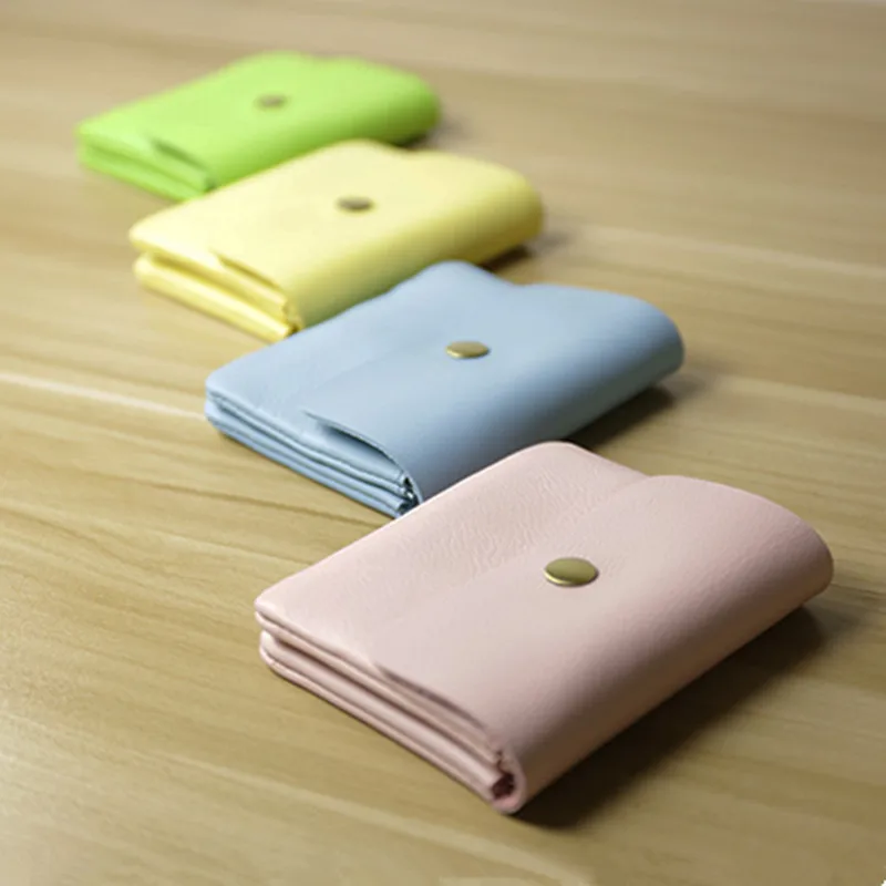 Женская Небольшой Кожаный Кошелек Женщины Монета Сумка Женские Кошельки и Мешок