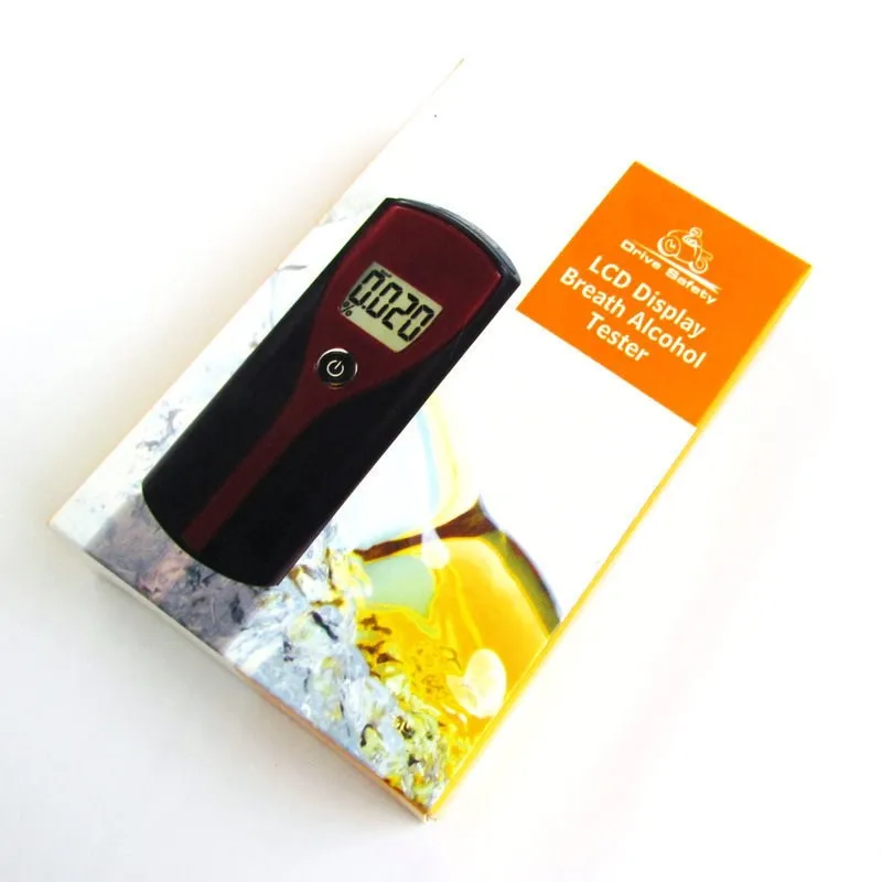 Высокоточный Алкотестер с подсветкой прибор для вождения дыхательный спирт