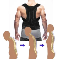 mens corset posture corrector shoulder support belt back brace body shaper vest correct posture girdles back shoulder relief