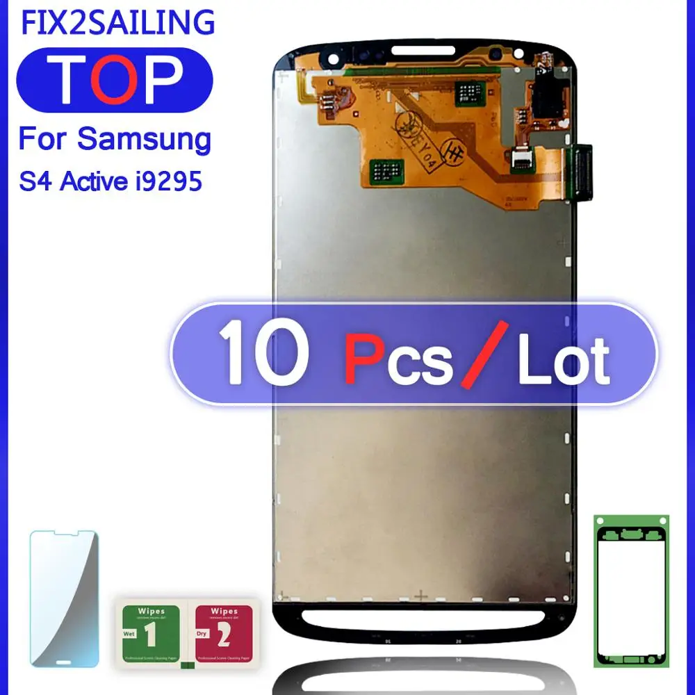 ЖК S4 для Samsung Galaxy Active i9295 i537 супер AMOLED дисплей 100% протестированный рабочий