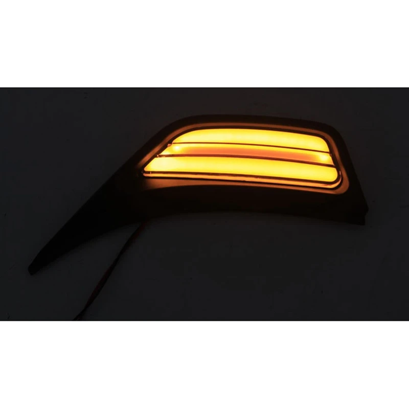 

for Jeep Wrangler JL Dynamic LED Front Fender Side Marker Light Turn Signal Lamps 2018 2019 2020 2021
