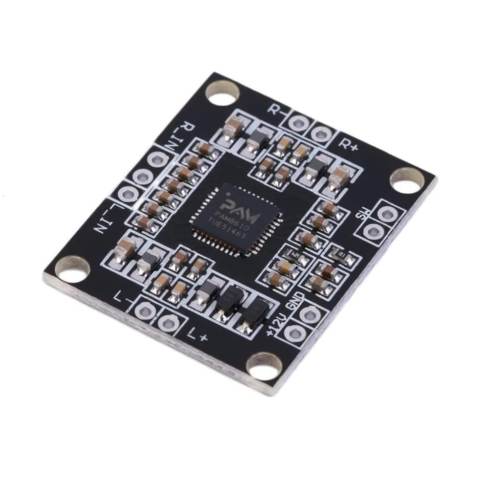 DC 6-12V PAM8610 2x15W Amplifier Board Digital Two-channel Stereo Power Miniature With switch function | Обустройство дома