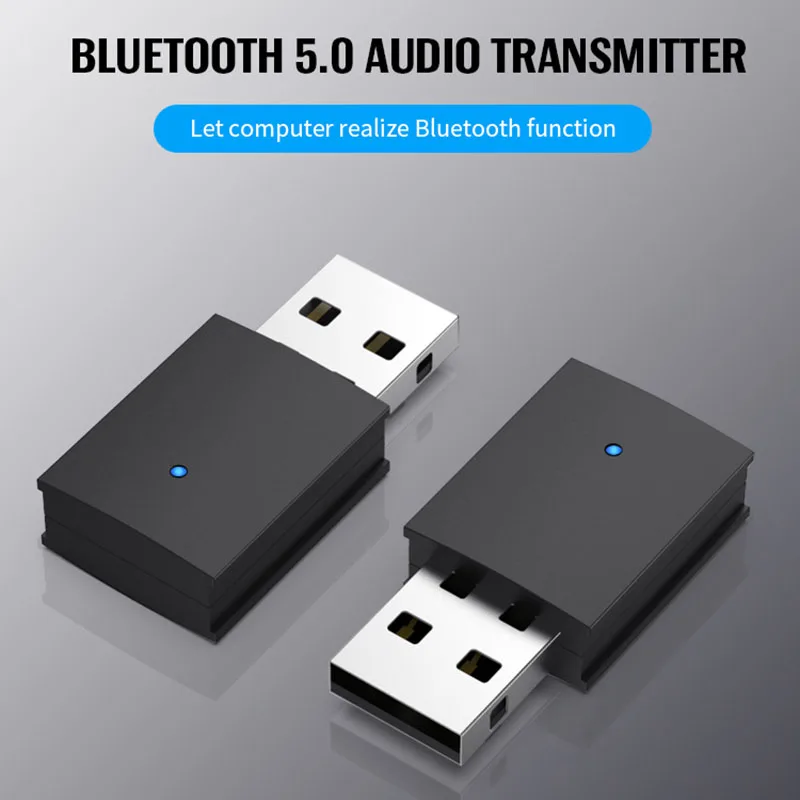 USB Bluetooth 5 0 передатчик адаптер 10 м WiFi сигнал подключи и играй беспроводной мини