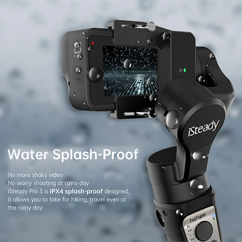 3 осевой Ручной Стабилизатор Hohem iSteady Pro Gimbal для DJI Osmo Action GoPro 7 6 XiaoYi 4K Sony RXO Camera PK G6