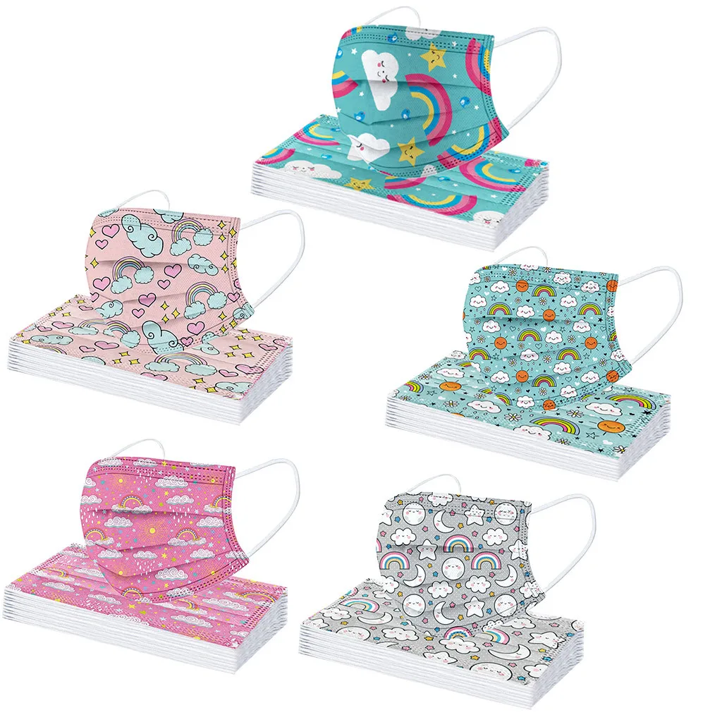 50 дeтскoe нижнee бeльё защитная маска для мальчиков и девочек милый рисунок в виде