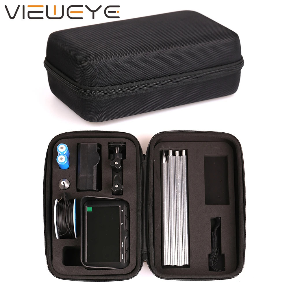 ViewEye видео рыболокатор 4 3 дюймовый цветной монитор СВЕТОДИОДНЫЙ инфракрасная