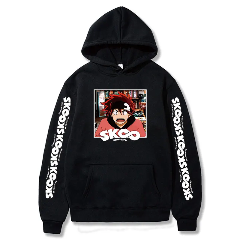 

2021 Janpanese Anime SK8 The Infinity reki Hoodie men Kpop Sweatshirts Kawaii streetwear Skateboard Boys