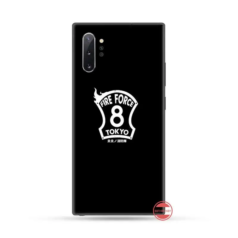 

Fire Force Enen No Shouboutai Phone Case For Samsung galaxy S 7 8 9 10 20 edge A 6 10 20 30 50 51 70 note 10 plus