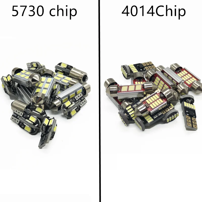 7 шт Автомобильные светодиодные лампы Интерьер светильник комплект для 2006 2007 2008