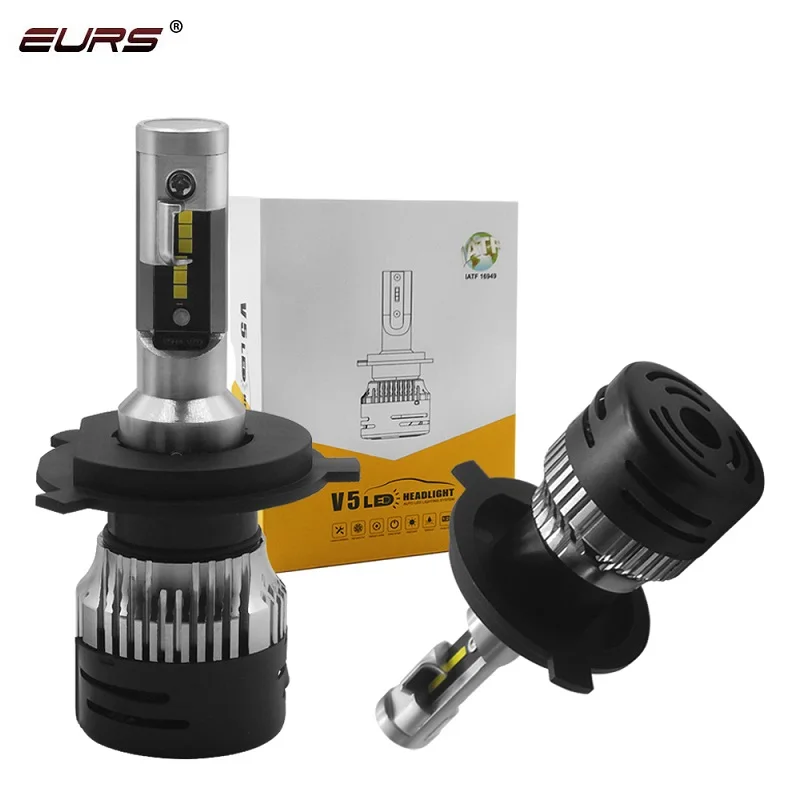 Светодиодная Автомобильная фара EURS H7 H4 H8 H11 HB3 HB4 H1 H3 9012 H13 9004 9007 H15 PSX24W 9000lm