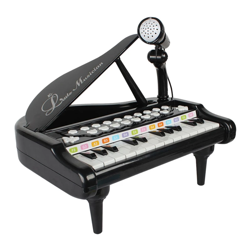 

Kids 24 Keys Piano Mini Music Gift Children Musical Instrument Playing Toy Set with Microphone for Children Gifts