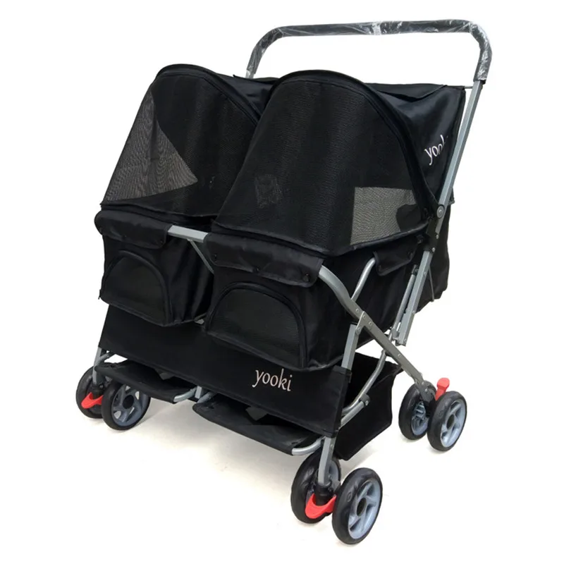 Best Banco duplo avançado., carrinho de cachorro para gatos dobrado e instantâneo