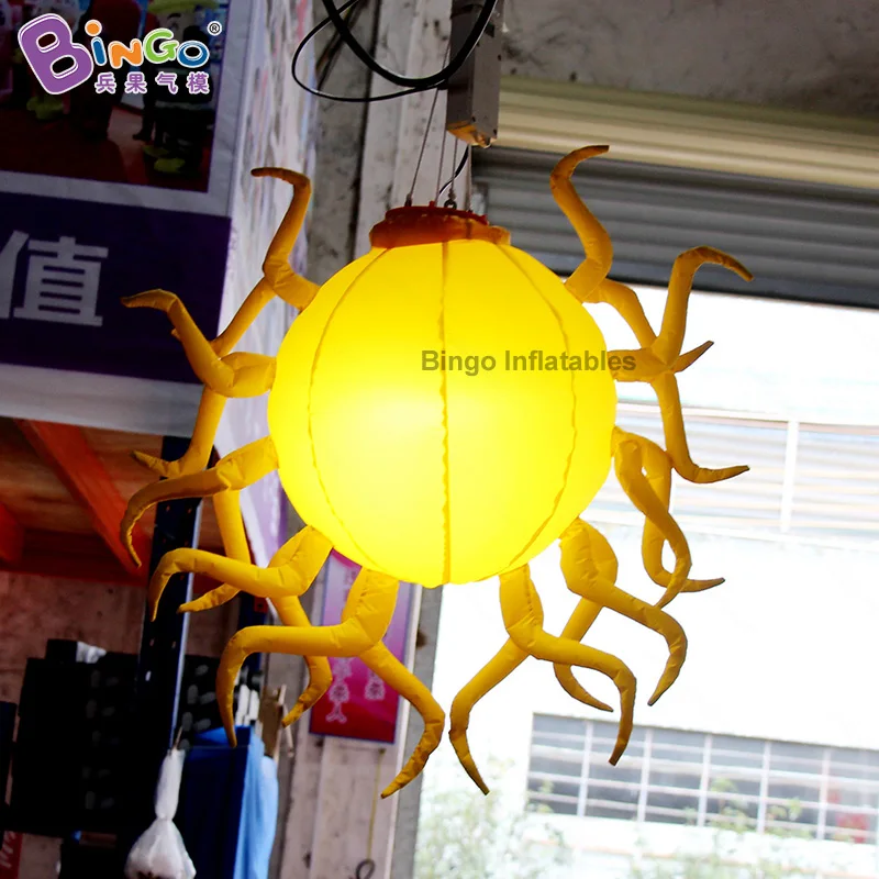 0 8 м Надувное солнце/Валентина подвесной декор с светодиодный светильник