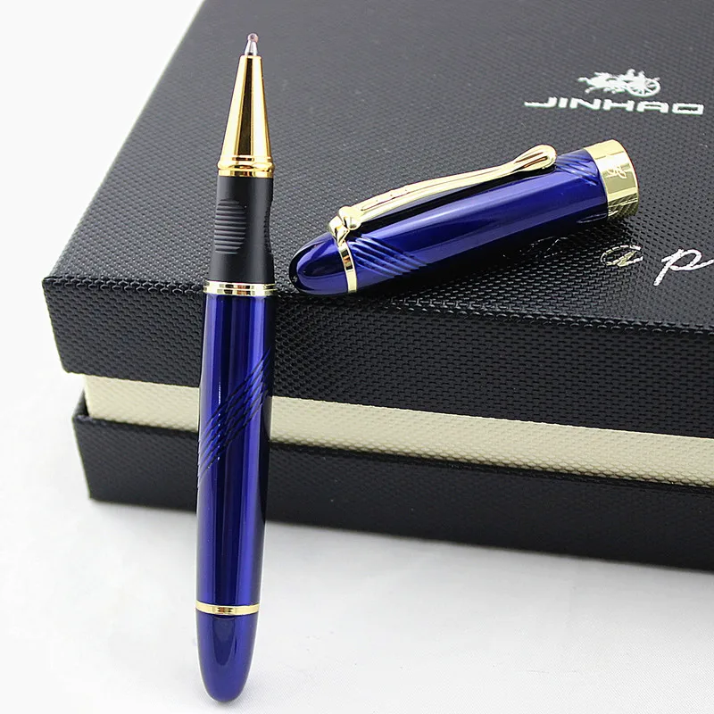 JINHAO X450 Красивая деловая Красная Средняя шариковая ручка, новая офисная деловая школьная Ручка для письма