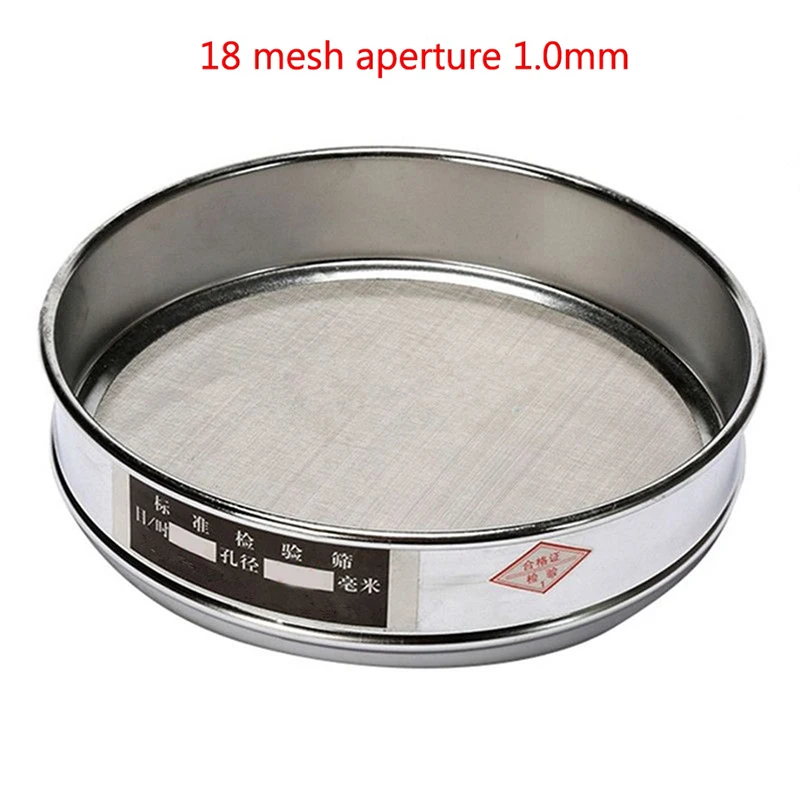 

10-100 Mesh 2-0.15mm Aperture Lab Standard Test Sieve-Stainless Metal 20cm AU