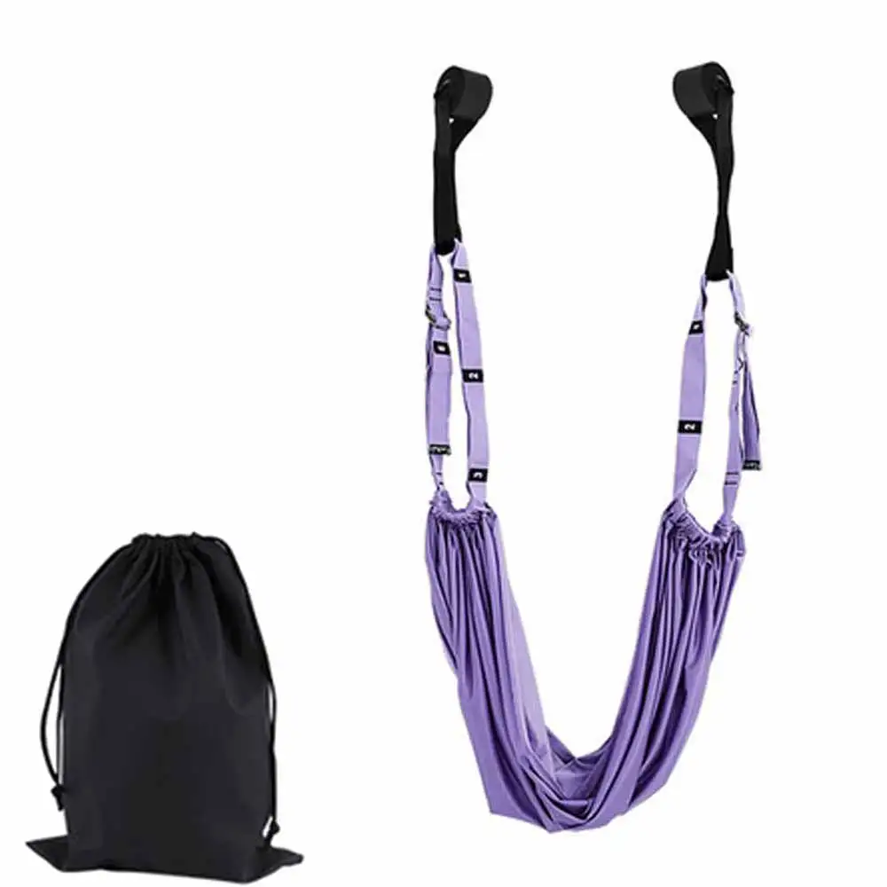 

Adjustable Aerial Yoga Strap Hammock Swing Stretching Strap Exercises Yoga Multilayer Belt Door Back Flexibility Trainer